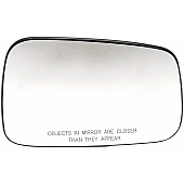 Help! By Dorman Exterior Mirror Glass Square Manual Single - 56044