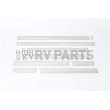 Putco Rocker Panel Molding - Polished Stainless Steel Silver Set of 12 - 9751461FD