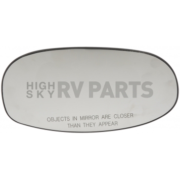 Help! By Dorman Exterior Mirror Glass Oval Power Single - 56048
