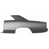 Goodmark Industries Quarter Panel - Driver Side Steel Black - CA60166L