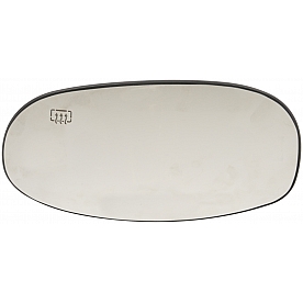Help! By Dorman Exterior Mirror Glass Oval Power Single - 56049