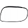 Help! By Dorman Exterior Mirror Glass Square Power Single - 56051