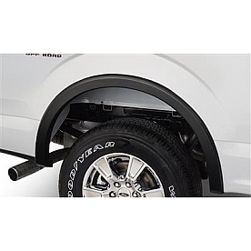 Bushwacker Fender Flare - Black Dura-Flex 2000 ABS Smooth Plastic Matte Set Of 2 - 2009602