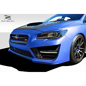 Extreme Dimensions Ground Effects Kit - Gloss UV Coated Fiberglass/ Carbon Fiber 9-Piece - 109962
