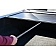Leer Tonneau Cover Hard Manual Retractable Black Matte Powder Coated Aluminum - RXD77A01