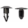 Dorman (OE Solutions) Panel Retainer - Black OEM Pack Of 3 - 963050