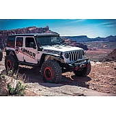 Road Armor Rocker Panel - Steel Satin Powder Coated Black - 518ARG4B