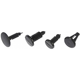 Dorman (OE Solutions) Panel Retainer - Black OEM Pack Of 12 - 963075