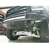 N-Fab Bumper RDS-Series 1-Piece Design Steel Black - G151MRDSTX