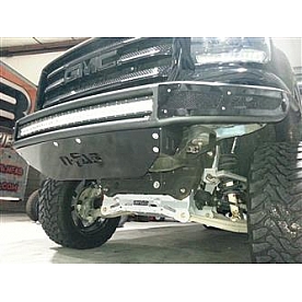N-Fab Bumper RDS-Series 1-Piece Design Steel Black - G151MRDSTX