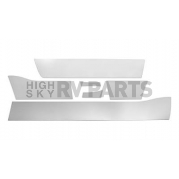 Putco Rocker Panel - Outer Stainless Steel Polished Silver - 9751322