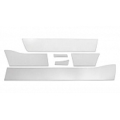 Putco Rocker Panel - Outer Stainless Steel Polished Silver - 9751320