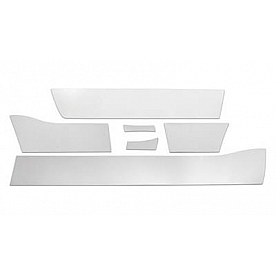 Putco Rocker Panel - Outer Stainless Steel Polished Silver - 9751320
