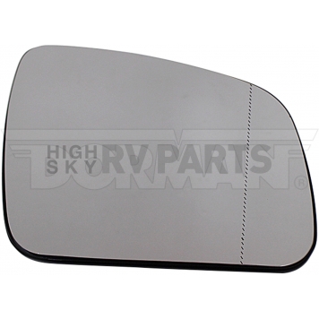 Help! By Dorman Exterior Mirror Glass OEM Manual Single - 55032-1