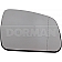 Help! By Dorman Exterior Mirror Glass OEM Manual Single - 55032