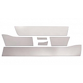 Putco Rocker Panel - Outer Stainless Steel Polished Black - 3751320