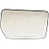 Help! By Dorman Exterior Mirror Glass Rectangular Power Single - 56156