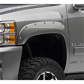 EGR Fender Flare - Black ABS Textured Plastic Matte Set Of 2 - 791504F