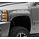 EGR Fender Flare - Black ABS Textured Plastic Matte Set Of 2 - 791504F