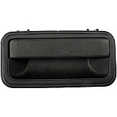Help! By Dorman Exterior Door Handle - Plastic Black Single - 80581