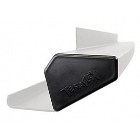 Teraflex Rocker Panel Guard End Cap - Rubber Front Driver Side/ Rear Passenger Side - 633100