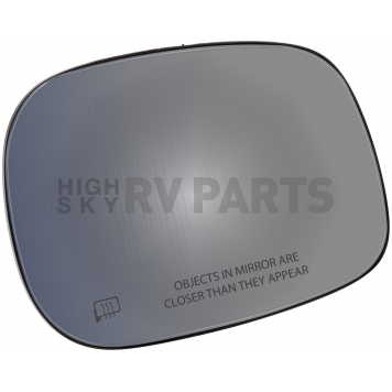 Help! By Dorman Exterior Mirror Glass Rectangular Power Single - 56323-6
