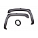 Lund International Fender Flare - Black Matte Set Of 2 - SX1132SB