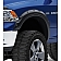EGR Fender Flare - Black ABS Plastic Matte Set Of 4 - 791685