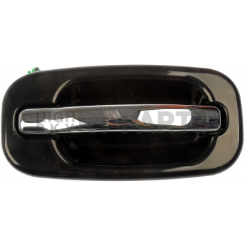Help! By Dorman Exterior Door Handle - Plastic Silver Insert With Black Trim Single - 80548