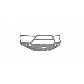 Road Armor Bumper Stealth Lonestar 1-Piece Design Steel Natural - 9161F5Z