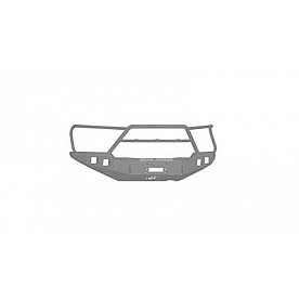 Road Armor Bumper Stealth Lonestar 1-Piece Design Steel Natural - 9161F5Z