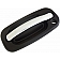 Help! By Dorman Exterior Door Handle - Plastic Silver Insert With Black Trim Single - 80550