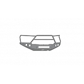 Road Armor Bumper Stealth Lonestar 1-Piece Design Steel Natural - 9161F5ZNW