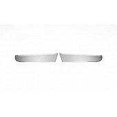 Putco Body Pillar Cover - Polished Stainless Steel Silver Set of 2 - 401746