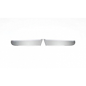Putco Body Pillar Cover - Polished Stainless Steel Silver Set of 2 - 401746