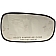 Help! By Dorman Exterior Mirror Glass Rectangular Power Single - 56336