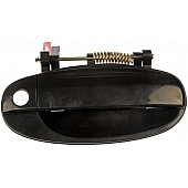 Help! By Dorman Exterior Door Handle - Plastic Black Single - 80555