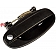 Help! By Dorman Exterior Door Handle - Plastic Black Single - 80555