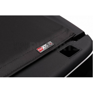 Truxedo Tonneau Cover Soft Roll-Up Black Matte Aluminum/ Fabric - 1444901-10