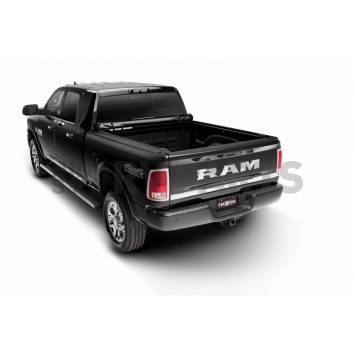 Truxedo Tonneau Cover Soft Roll-Up Black Matte Aluminum/ Fabric - 1444901-2