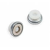 Mr. Gasket Panel Retainer - Silver - Set Of 2 - 3730G