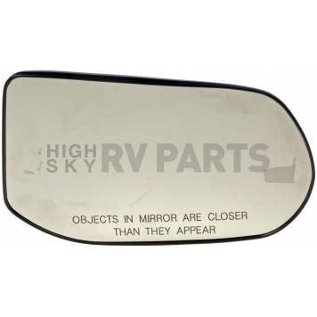 Help! By Dorman Exterior Mirror Glass Rectangular Power Single - 56363