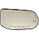 Help! By Dorman Exterior Mirror Glass Rectangular Power Single - 56363