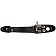 Help! By Dorman Exterior Door Handle - Plastic Black Single - 80561