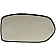 Help! By Dorman Exterior Mirror Glass Rectangular Power Single - 56364