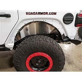 Road Armor Inner Fender - Rear Bumper Stainless Steel Natural - 518LFR0Z