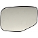 Help! By Dorman Exterior Mirror Glass Rectangular Power Single - 56374