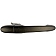 Help! By Dorman Exterior Door Handle - Plastic Black Single - 80563
