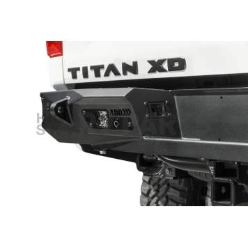 Addictive Desert Designs Stealth Fighter Bumper Powder Coated Steel Black - R911231280-2