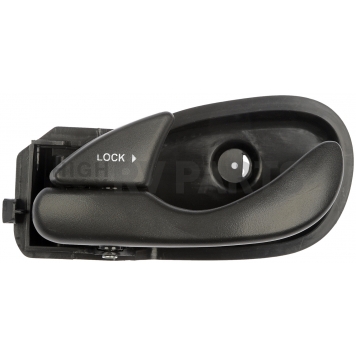 Help! By Dorman Interior Door Handle - Lever Plastic Black Single - 80633